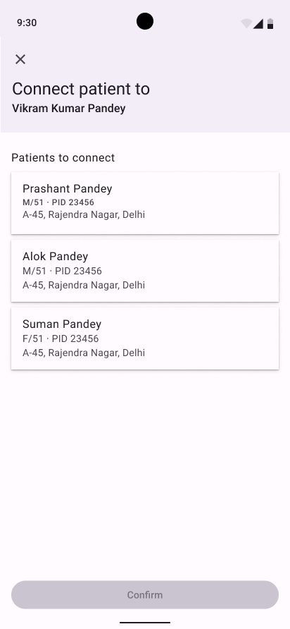 Connect selected members