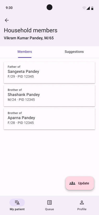 Members list